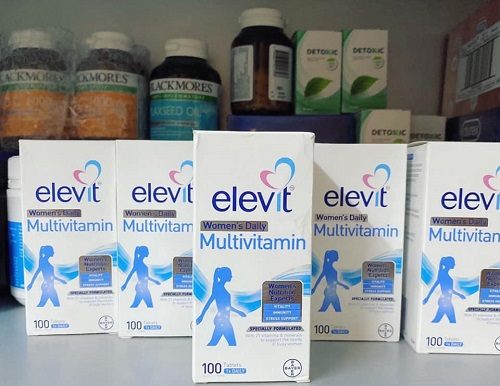 Vitamin tổng hợp cho nữ Elevit Women's Daily Multivitamin 100 viên
