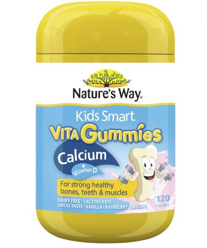 Kẹo bổ sung Nature's Way Kids Smart Vita Gummies Calcium