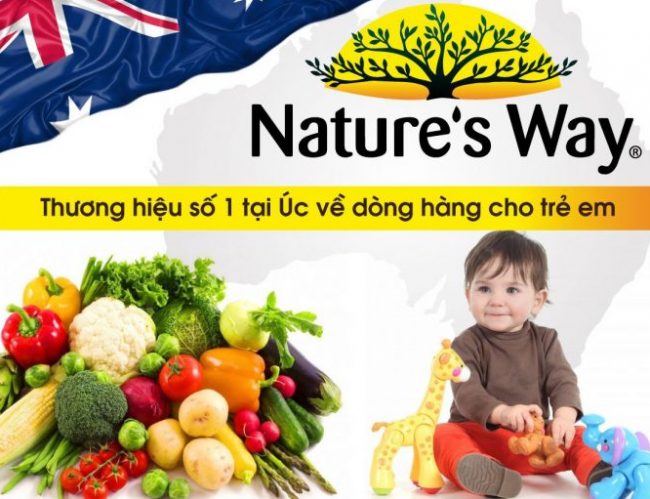 Nature's Way thương hiệu nổi tiếng của Úc.