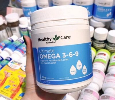 viên uống Omega 3 6 9 Healthy Care của Úc chiết xuất từ thiên nhiên.