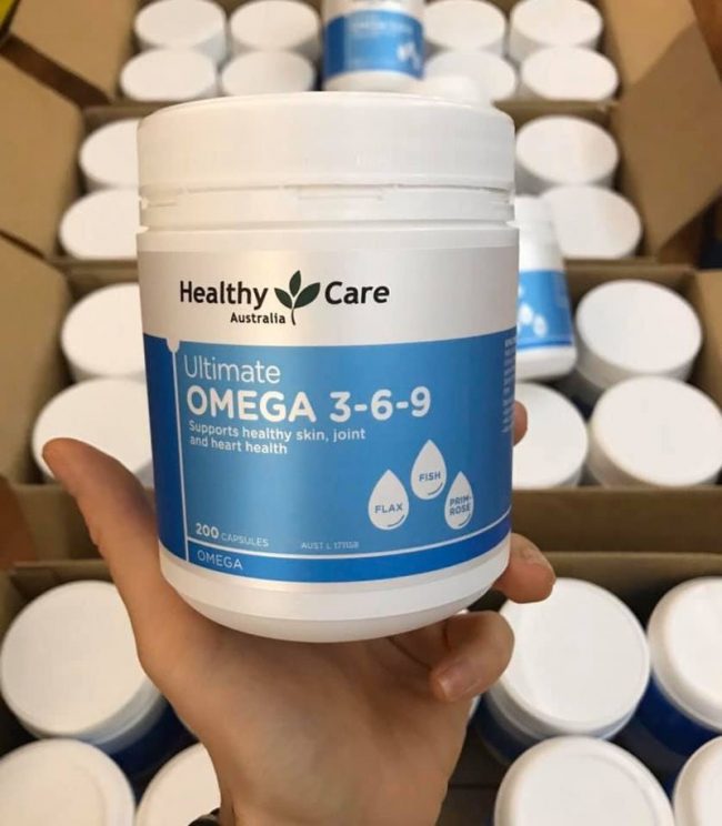 Omega 3-6-9 Úc Healthy Care Ultimate