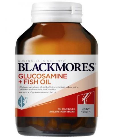 Viên bổ khớp dầu cá Blackmores Glucosamine Fish Oil 90 viên