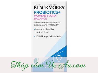 Blackmores Probiotics Womens Flora Balance 30 viên uống ngăn ngừa viêm nhiễm âm đạo.