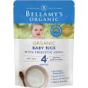 Bột ăn dặm cho trẻ Bellamy’s Organic Baby Rice with GOS 125g.