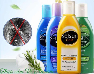 Sạch gàu hiệu quả với Selsun hàng chính hãng của Úc.