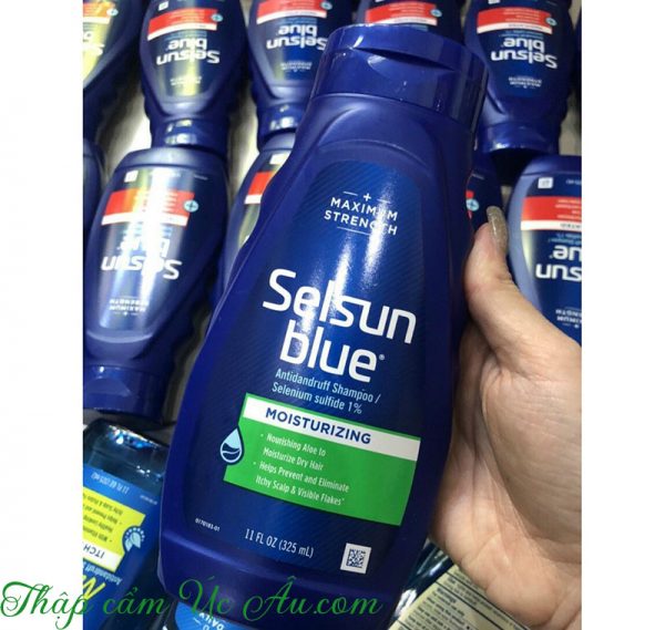 Trị sạch gàu với Selsun Blue Replenishing Dandruff Control 200ml hàng chính hãng của Úc.