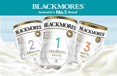 Bổ sung dinh dưỡng với sữa Blackmores của Úc