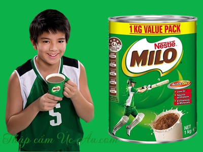 Sữa Milo Úc 1kg chính hãng ngon tuyệt.