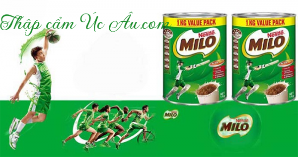 Ý chí vươn xa thành công với sữa Milo Úc 1kg.