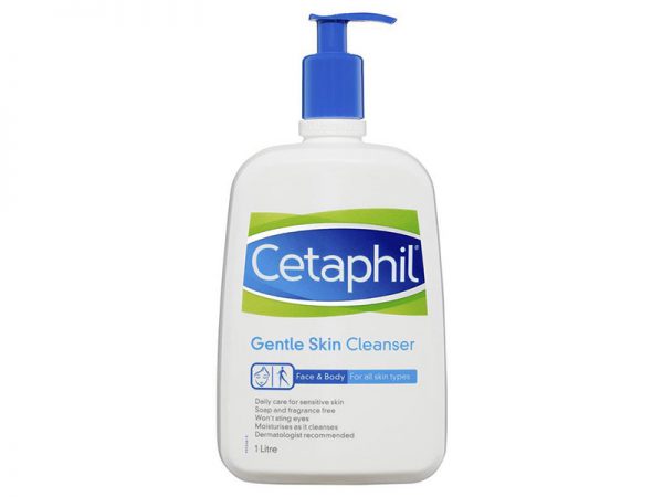 Sữa rửa mặt Cetaphil Gentle Skin Cleanser 1 lít chính hãng Úc 100%.