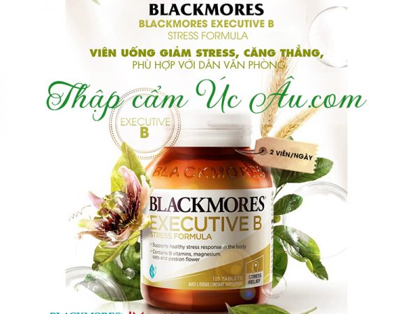 Viên uống giảm căng thẳng Executive B Stress Formula của Blackmores.