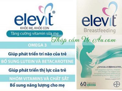 Tác dụng của viên uống Elevit sau sinh Elevit Breastfeeding 60 viên.