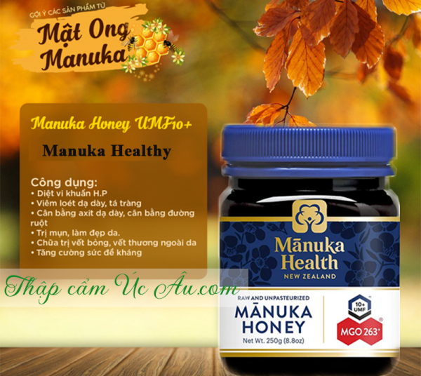 Mật ong Manuka 263 dùng cho  người lớn và trẻ em trên 1 tuổi.