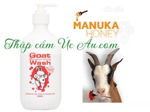 Sữa dê Goat with Manuka Honey- Goat Moisturising Body Wash With Manuka Honey 500ml.