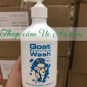 Sữa dê Goat Moisturising Body Wash 500ml dưỡng ẩm, sáng da.