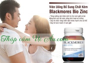 Viên uống bổ sung kẽm Blackmores Bio Zinc 84