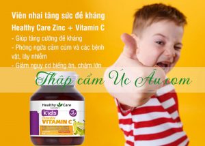 Healthy Care Kids Zinc + Vitamin C