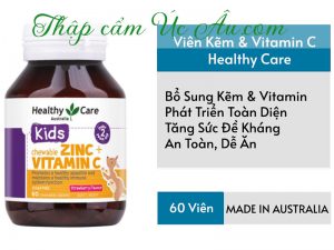 bổ sung kẽm và vitamin C Healthy Care