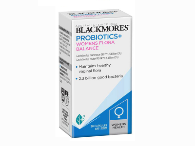 Viên uống phụ khoa Blackmores Flora - Probiotics+ Womens Flora Balance ngăn ngừa viêm nhiễm.