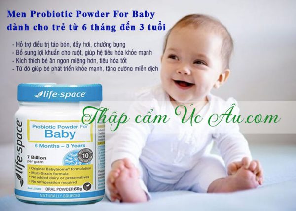Probiotic Powder For Baby 6 tháng- 3 tuổi.