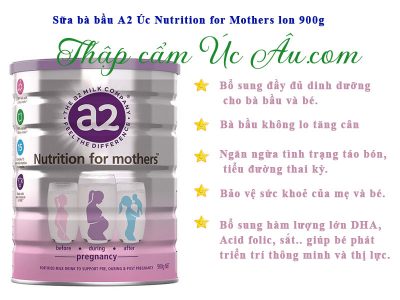 Sữa bà bầu A2 Nutrition for Mothers.