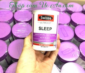 100 viên hỗ trợ ngủ ngon Swisse Sleep 100 viên hàng Úc giá tốt.